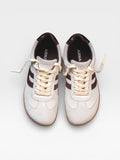 Zapatillas barefoot Atlantic Mist blanco niebla, vista superior par completo — ARNASA